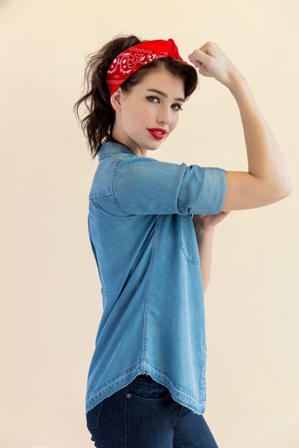 DIY Rosie the Riveter Costume