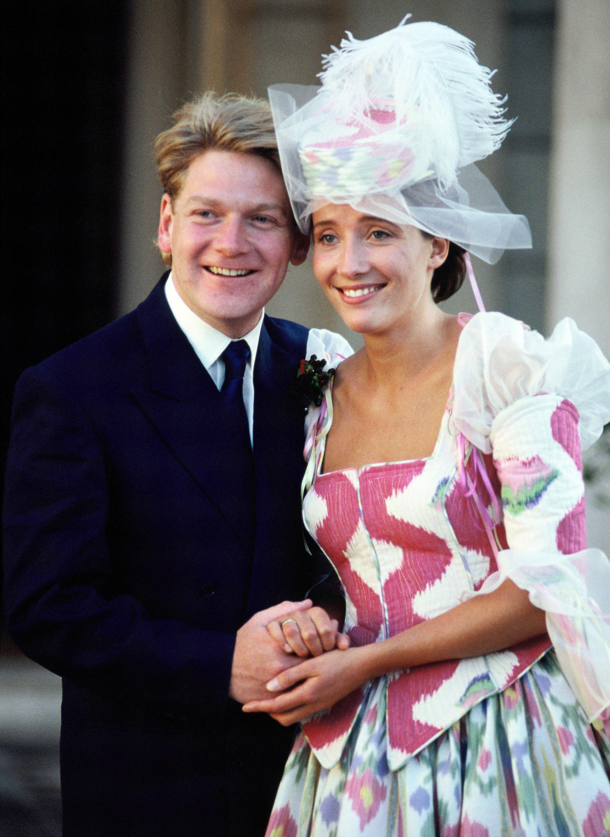 The wedding of Kenneth Branagh and Emma Thompson (Georges De Keerle / Getty Images)