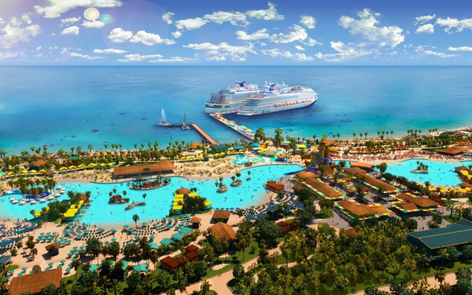 The new Bahamas home for Carnival Cruise Line's Celebration Key