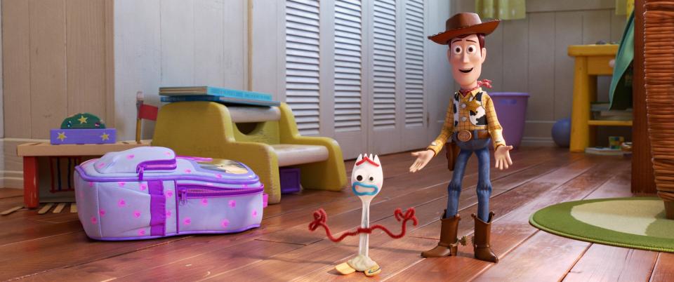 Woody & Forky in  Toy Story 4 