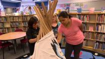 'I felt really proud': Elementary school's teepee project gives students a voice, connection to culture