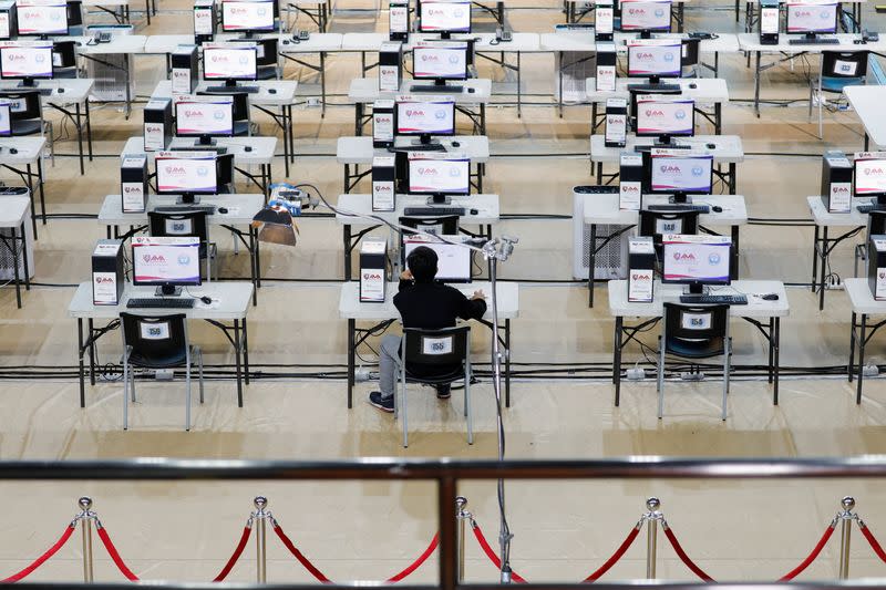 Preparations for Philippines presidential elections, in Manila