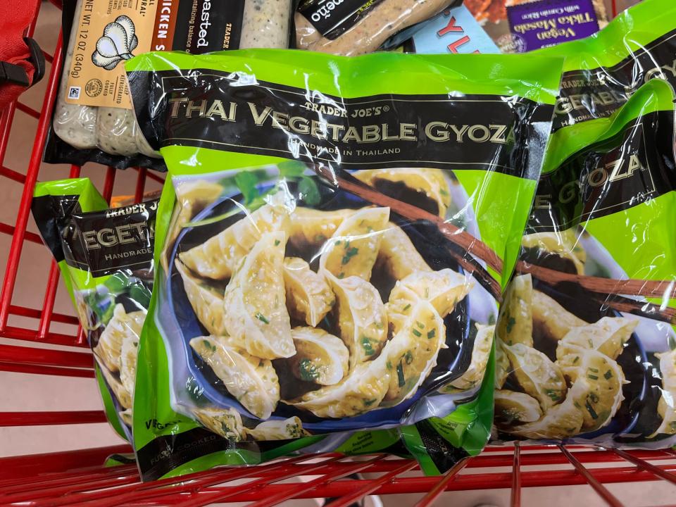 Trader Joe's vegetable gyoza