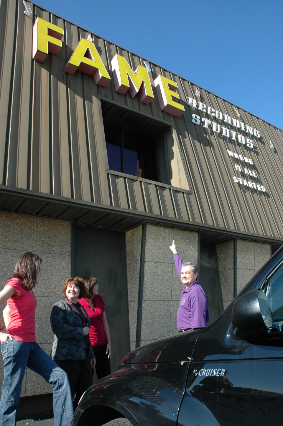 Rick Hall opened FAME, the state's first professional recording studio, in 1959, and it became an iconic studio where hits for Wilson Pickett and Percy Sledge were recorded.