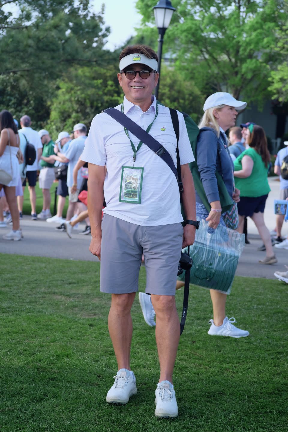 golf style at the masters