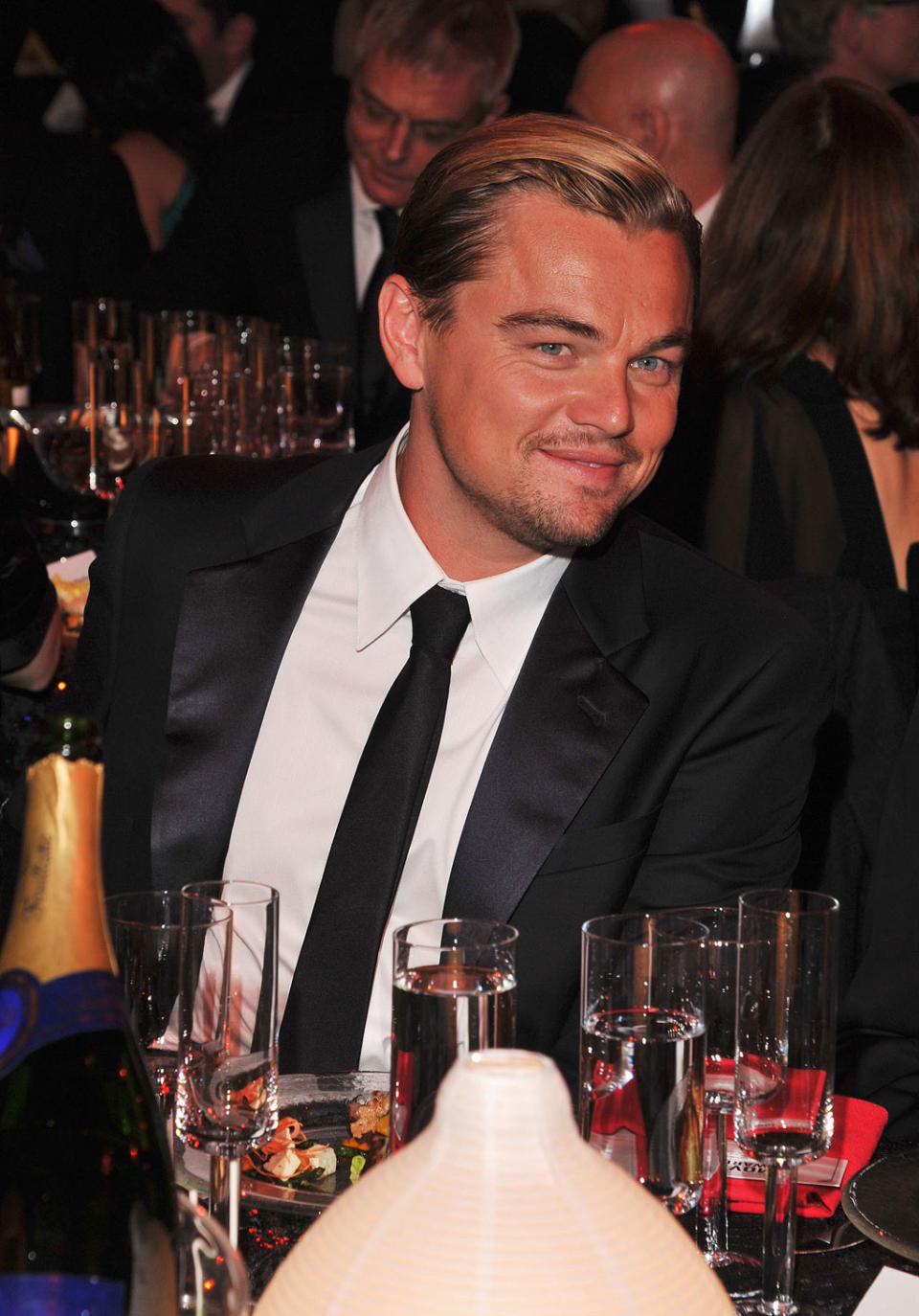 Critics Choice Awards 2012 Party pics Leonardo DiCaprio
