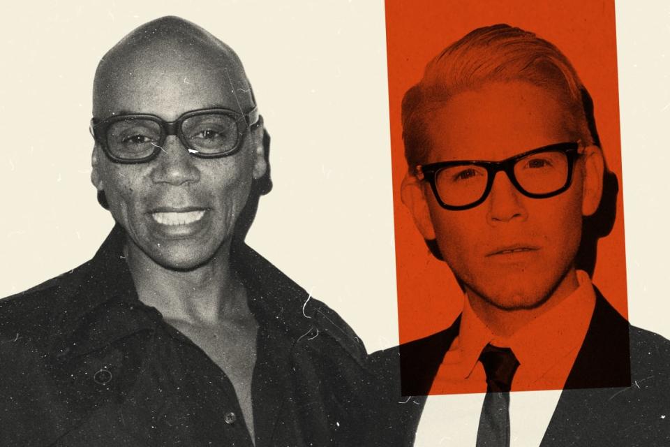 <div class="inline-image__caption"><p><em>Drag Race</em> host RuPaul and star Aaron Coady</p></div> <div class="inline-image__credit">Photo Illustration by Elizabeth Brockway/The Daily Beast/Getty</div>