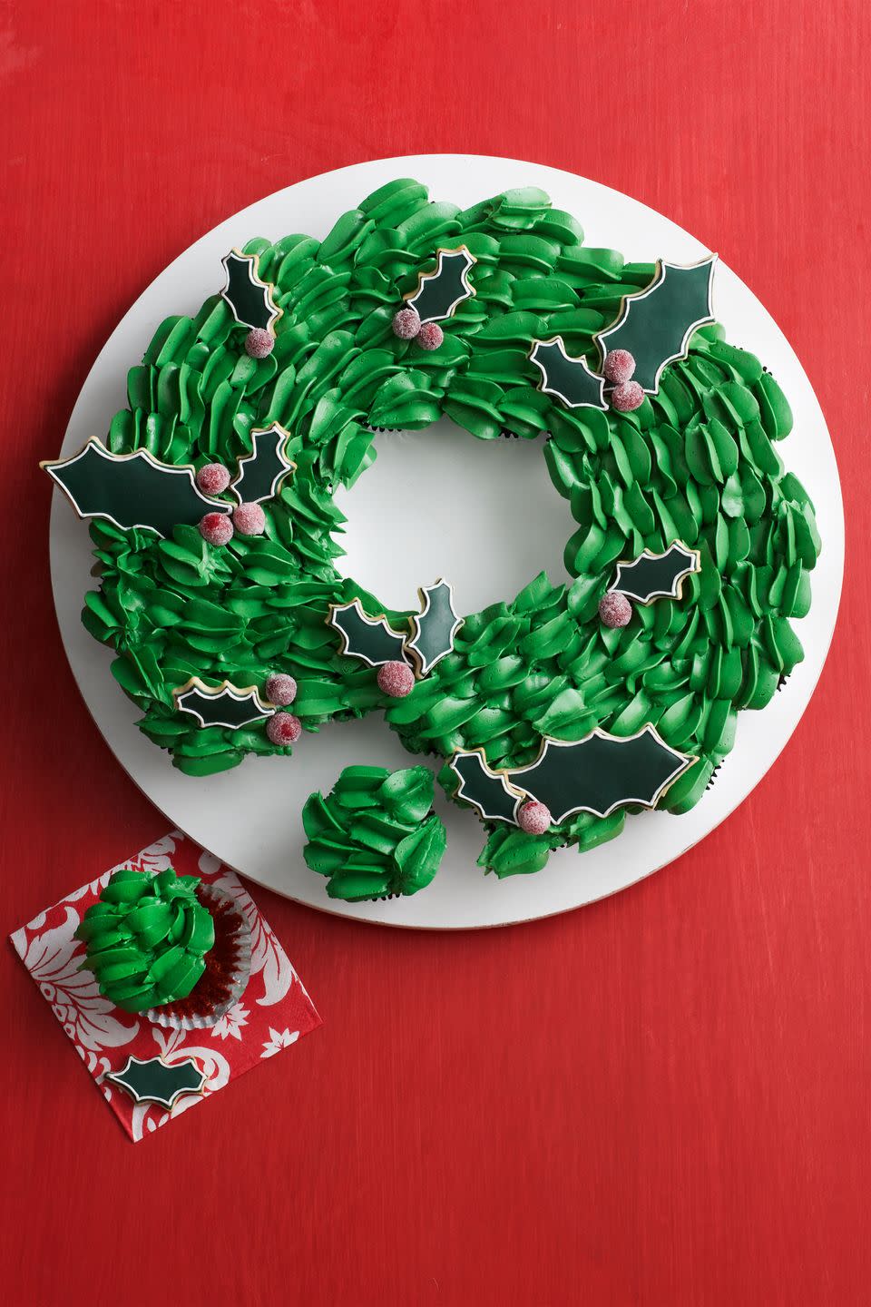 Cupcake Wreath