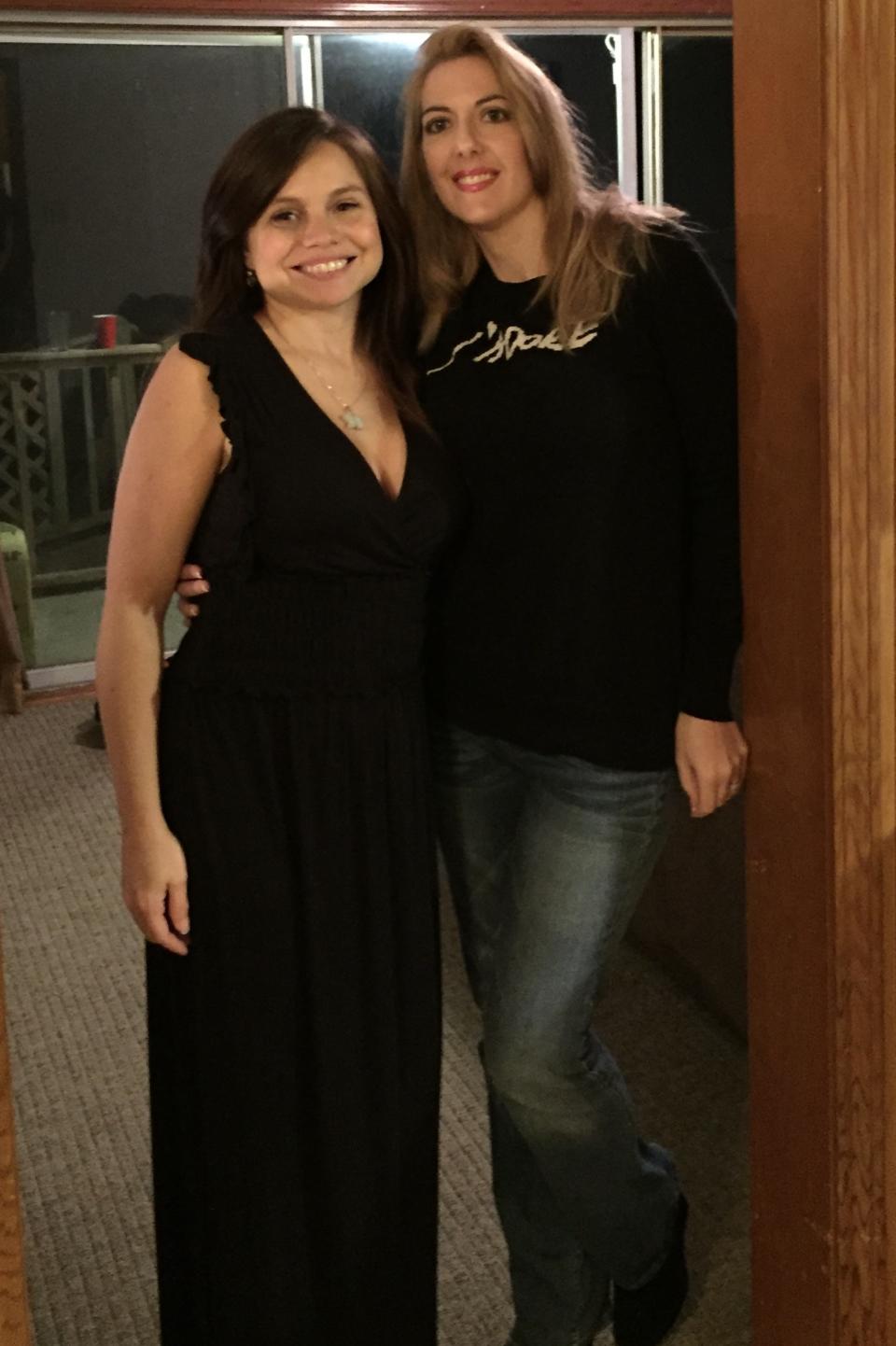 Jessica and her friend, Maria Creel. (Photo provided by family.)