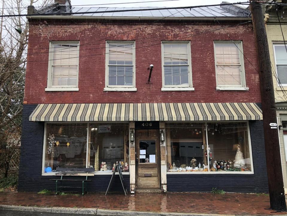 Nothing So Strange curiosity shop storefront in historic Old Towne Petersburg on Saturday, January 6.