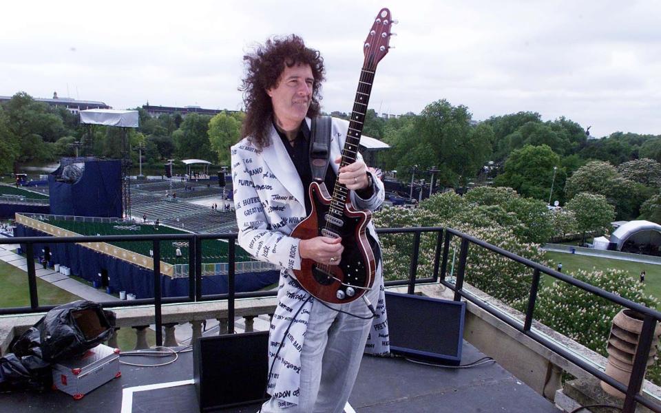 Brian May famously performed God Save The Queen on the roof of Buckingham Palace for the 2002 Golden Jubilee - Sean Dempsey