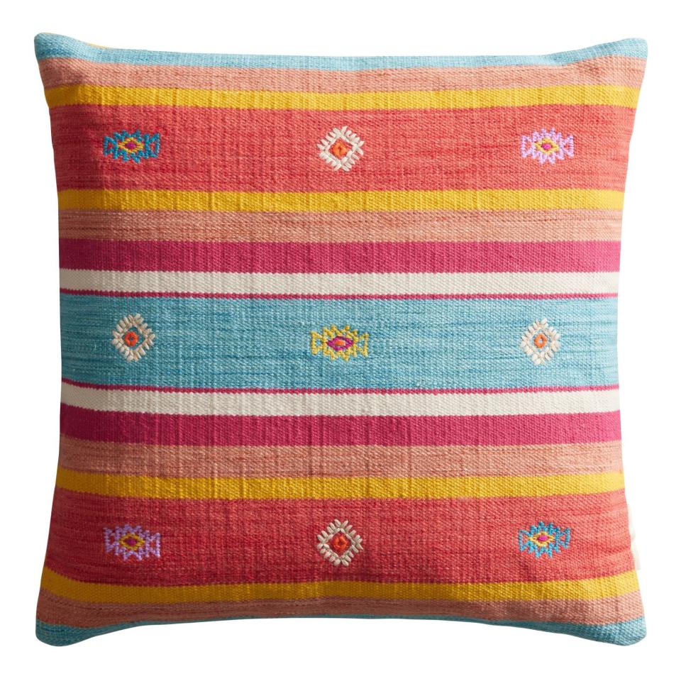 <p><a href="https://go.redirectingat.com?id=74968X1596630&url=https%3A%2F%2Fwww.worldmarket.com%2Fp%2Fcoral-baja-stripe-indoor-outdoor-throw-pillow-619775.html&sref=https%3A%2F%2Fwww.thepioneerwoman.com%2Fhome-lifestyle%2Fdecorating-ideas%2Fg43963343%2Foutdoor-pillows%2F" rel="nofollow noopener" target="_blank" data-ylk="slk:Shop Now;elm:context_link;itc:0;sec:content-canvas" class="link ">Shop Now</a></p><p> Coral Baja Stripe Indoor Outdoor Throw Pillow</p><p>$39.99</p><span class="copyright">World Market</span>