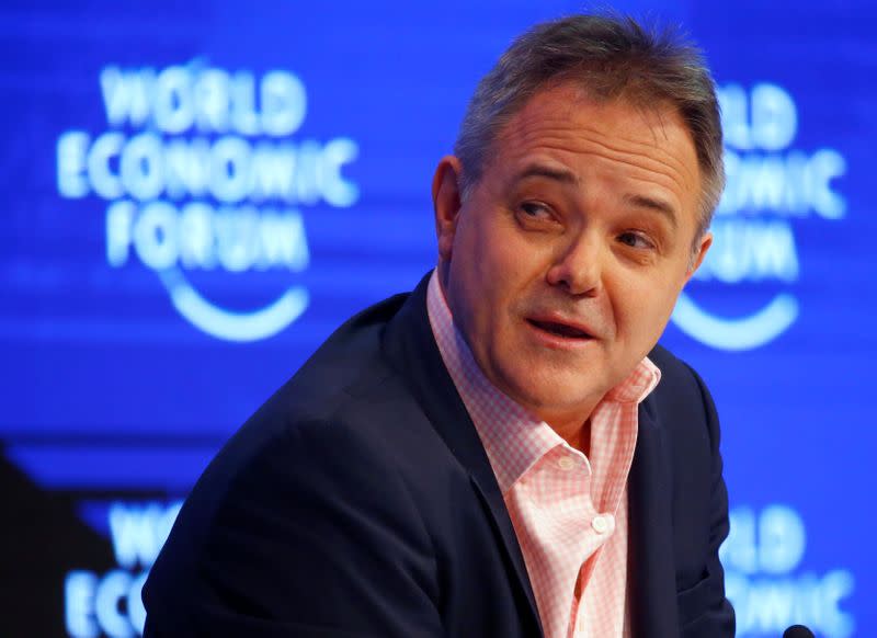 FILE PHOTO: Farrar Director of the Wellcome Trust attends the WEF annual meeting in Davos