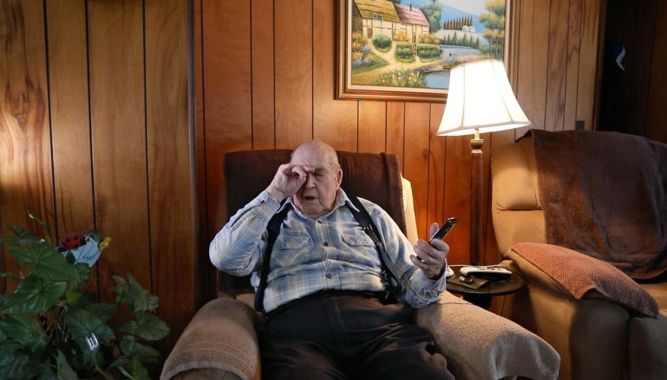 Robert Schlosser, 92, will leave his home in Pellston, Michigan, to attend the trial of his former son-in-law James Krauseneck. "I want to see him with the cuffs on."