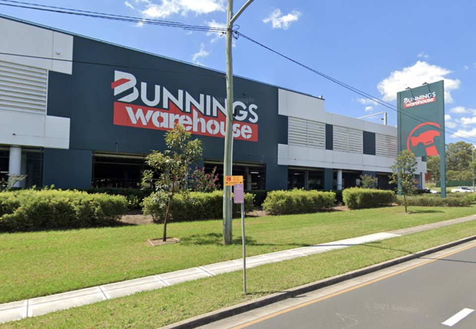 Bunnings at Bonnyrigg.