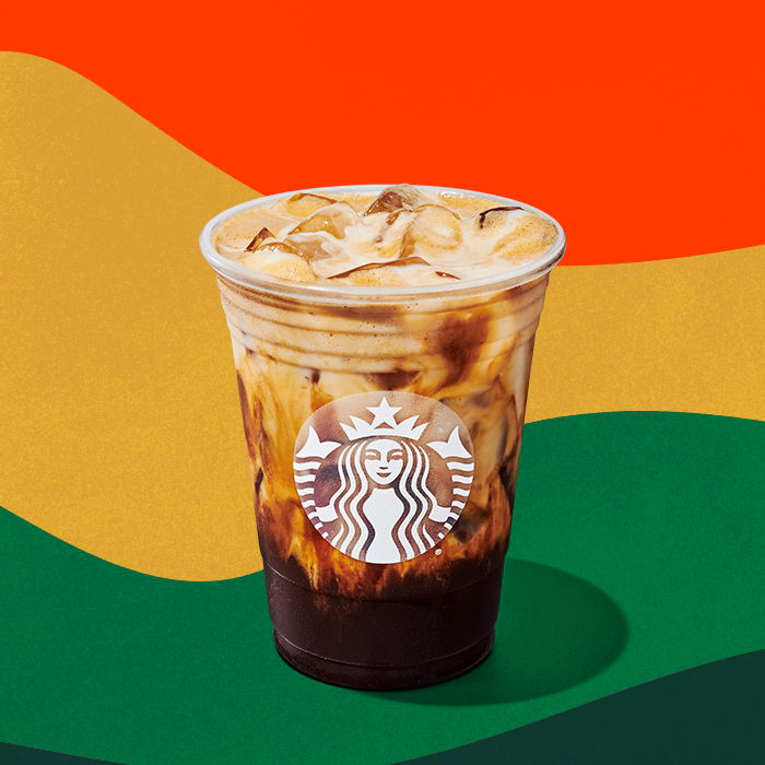 Iced Apple Crisp Oat Shaken Espresso. Image courtesy of Starbucks.