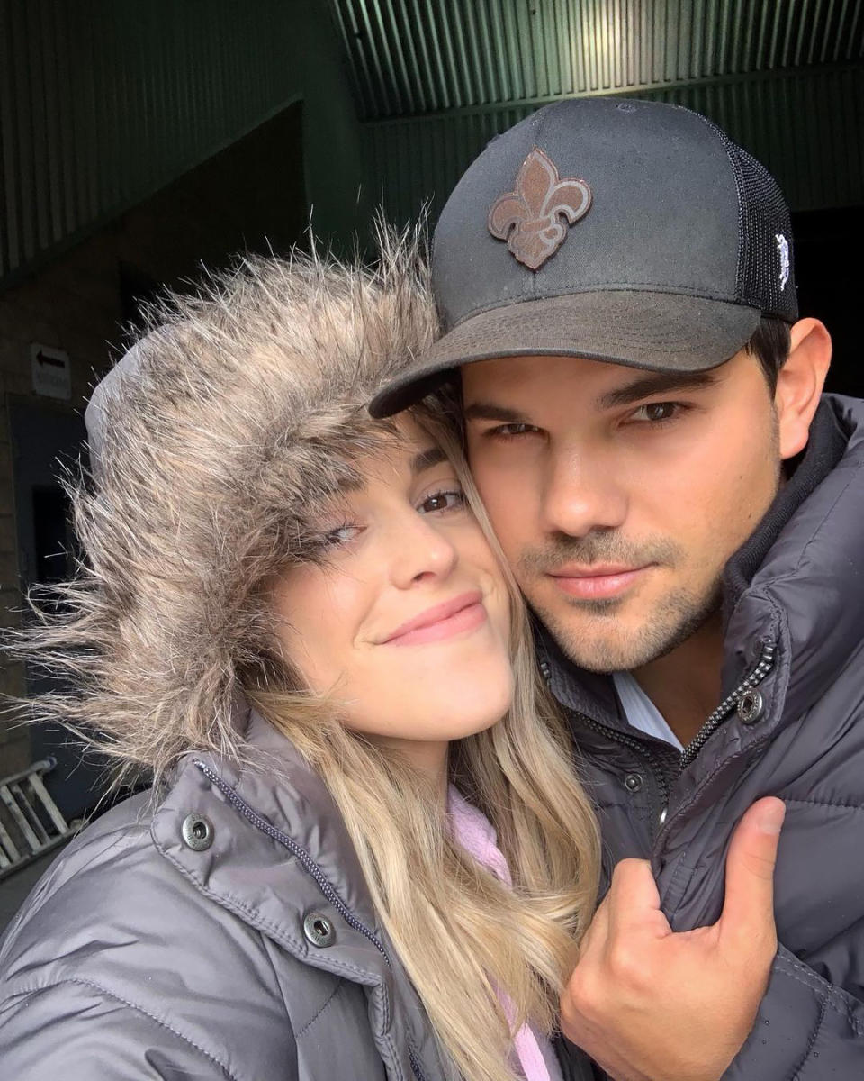 Meet Taylor Lautner's Fiancee Taylor Dome