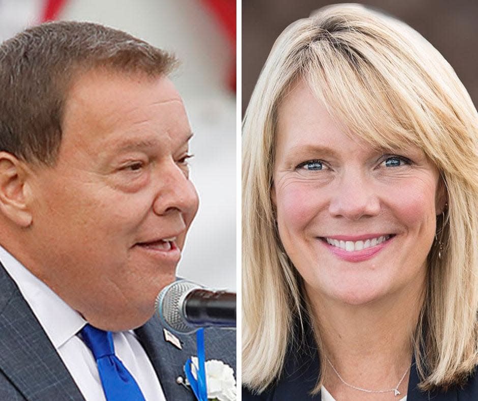 Quincy Councilor-at-large Anne Mahoney challenges six-term incumbent Mayor Thomas Koch in city's 2023 mayoral election.