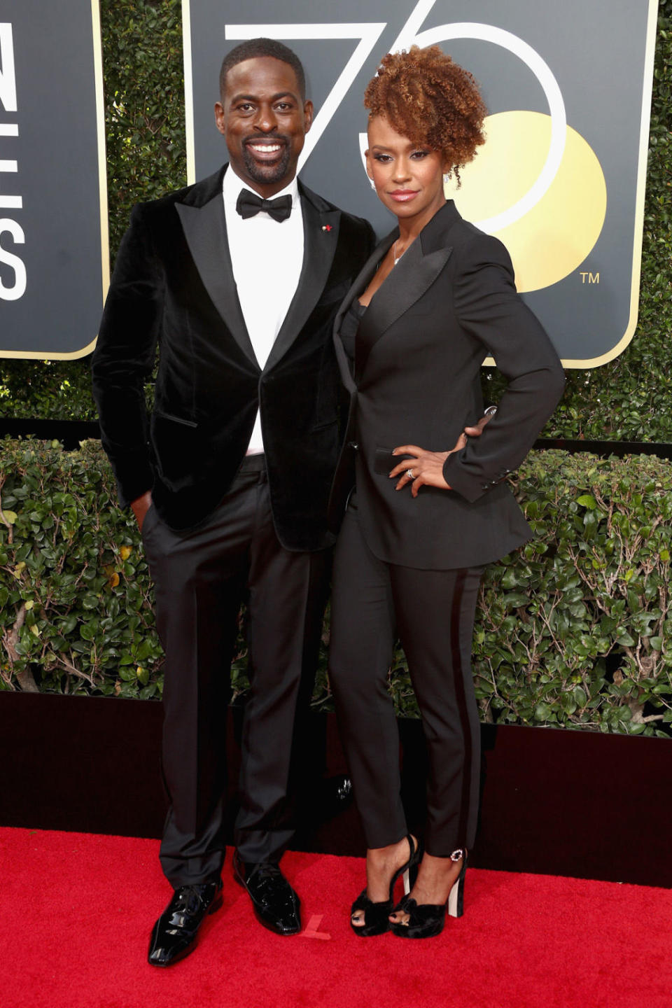 Sterling K. Brown and Ryan Michelle Bathe