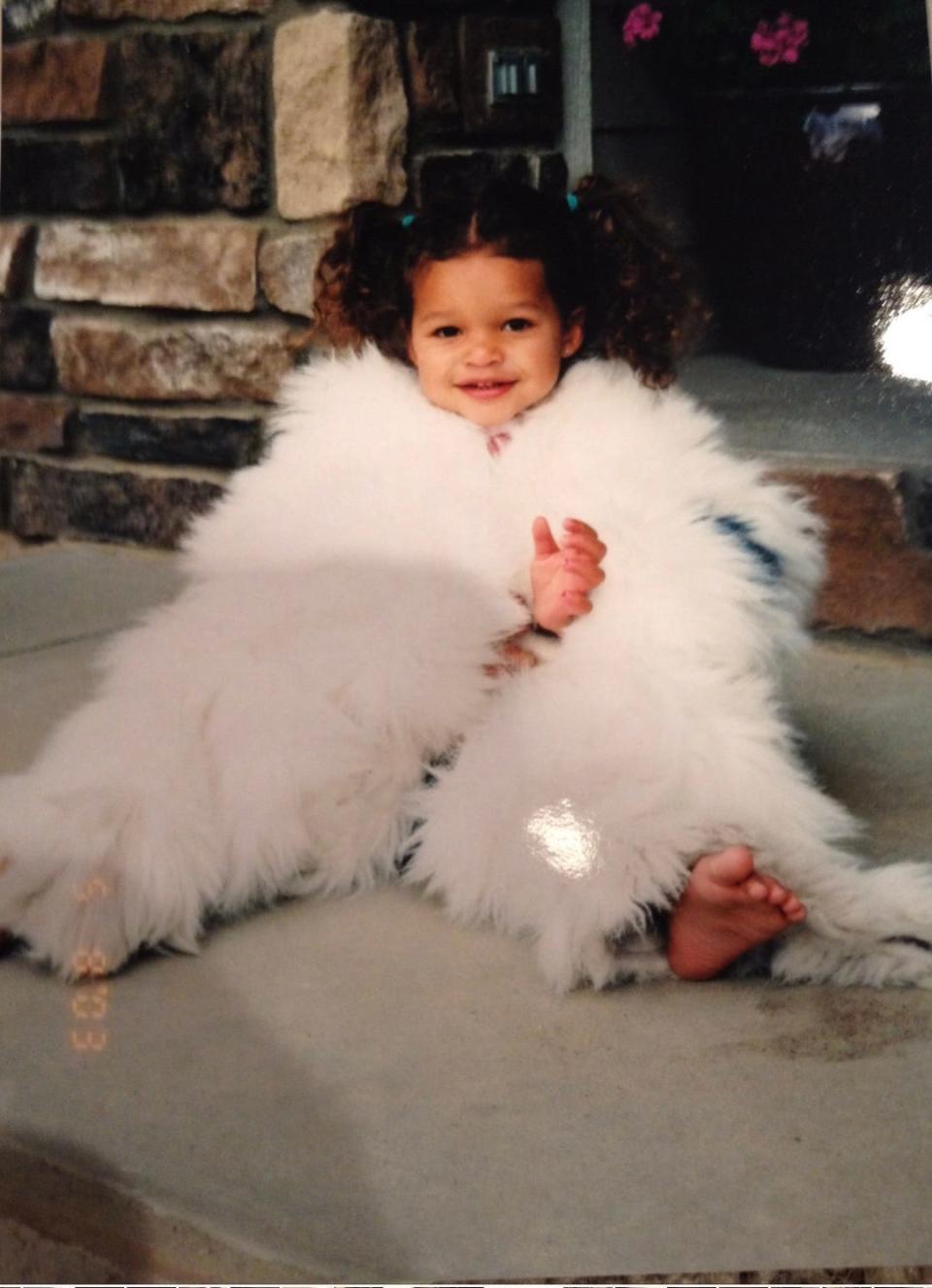 Sophia Smith, a longtime animal lover, once dressed up as a sheepdog for Halloween.
