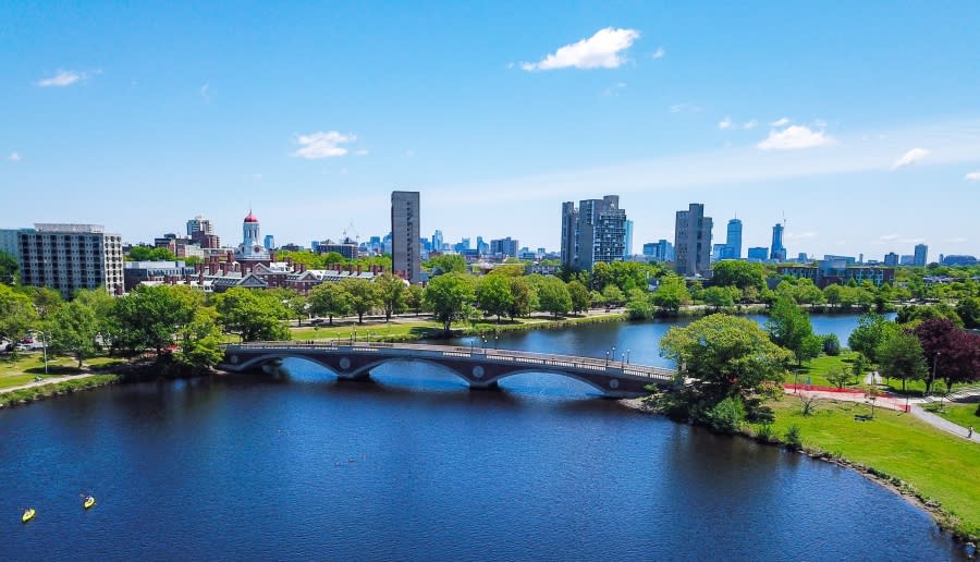 Weeks Bridge in Cambridge, Massachusetts. (File: Getty)