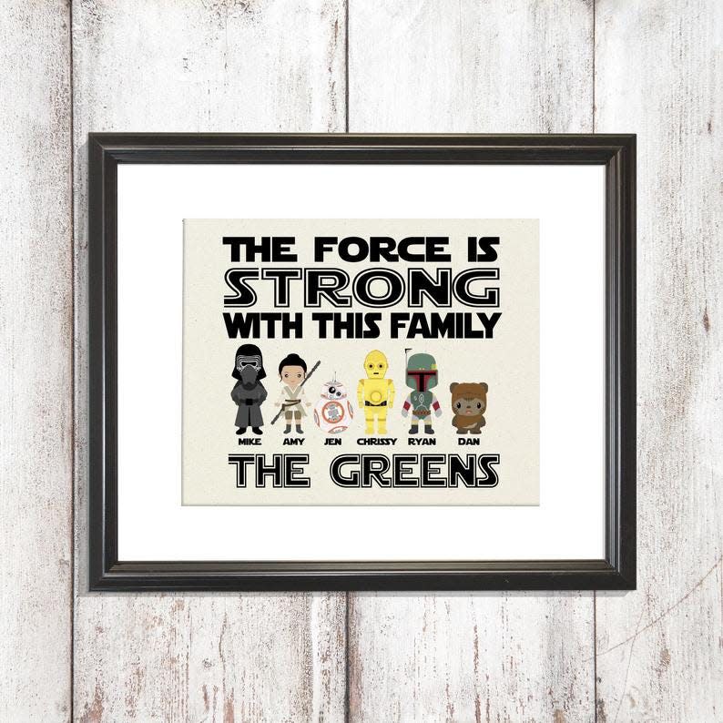 Star Wars Custom Family Portrait