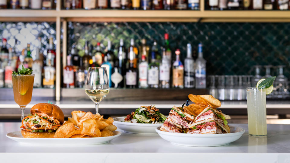 Matt Coburn developed the menu, including that club sandwich. - Credit: Photo: courtesy Claudia Casbarian