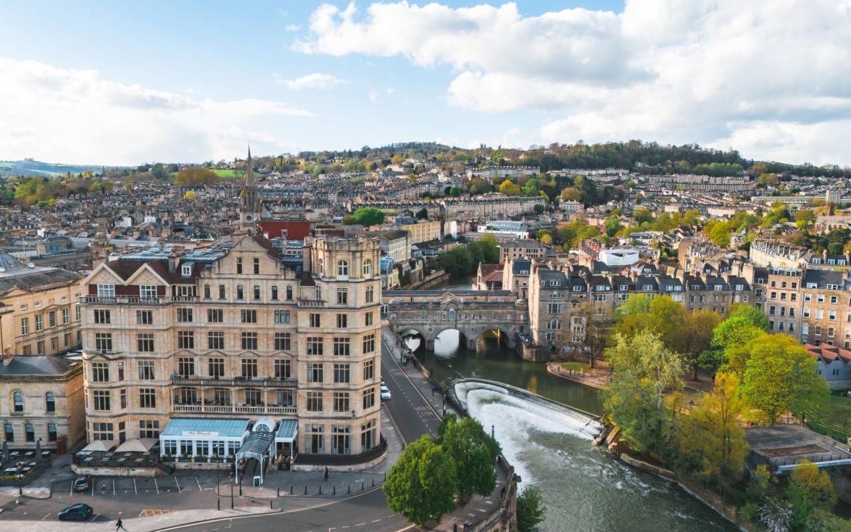 Pulteney bridge in Bath