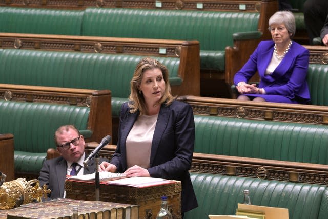 Commons Leader Penny Mordaunt 