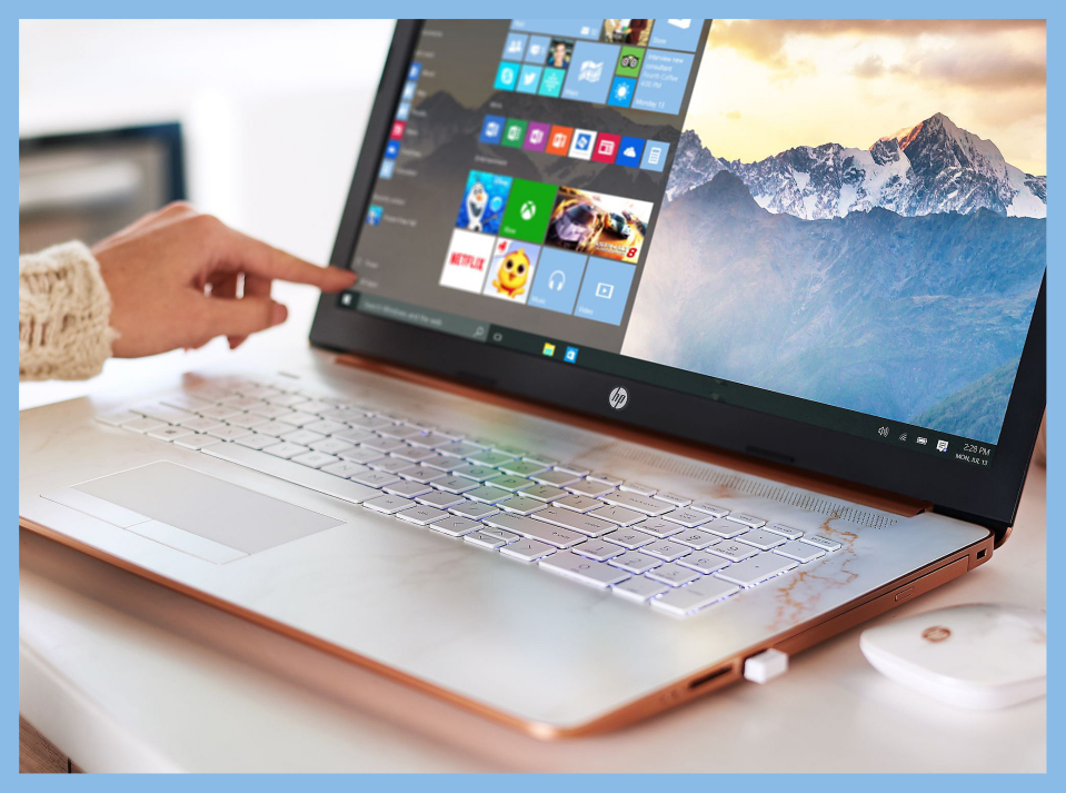 HP 15 Touch Laptop is on sale for $700. (Photo: QVC)