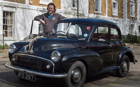 electric Morris Minor - Credit: JULIAN SIMMONDS 