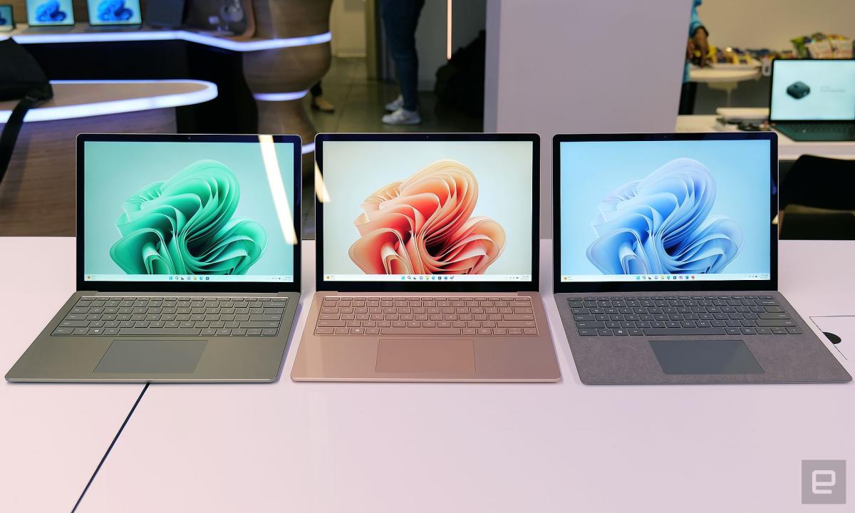 Surface Laptop Hands On Photos