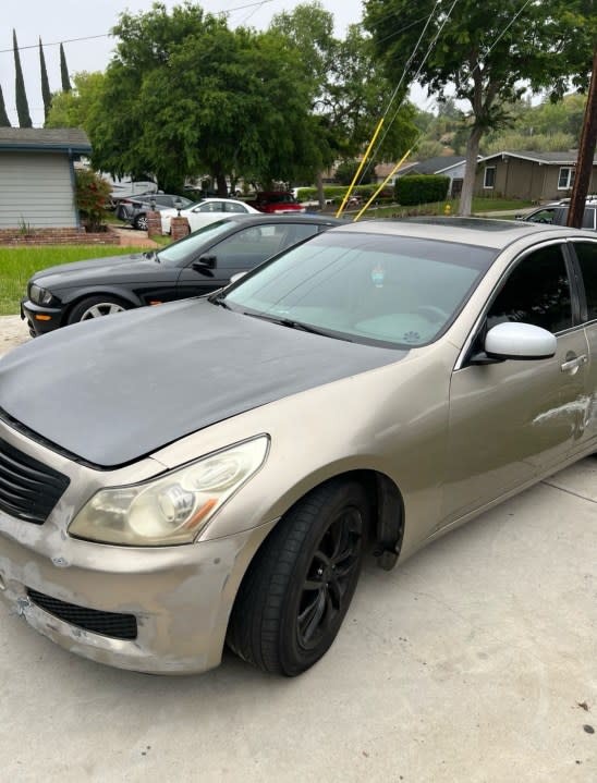 Vehicles impounded by authorities after illegal sideshow takeovers. (SDPD)