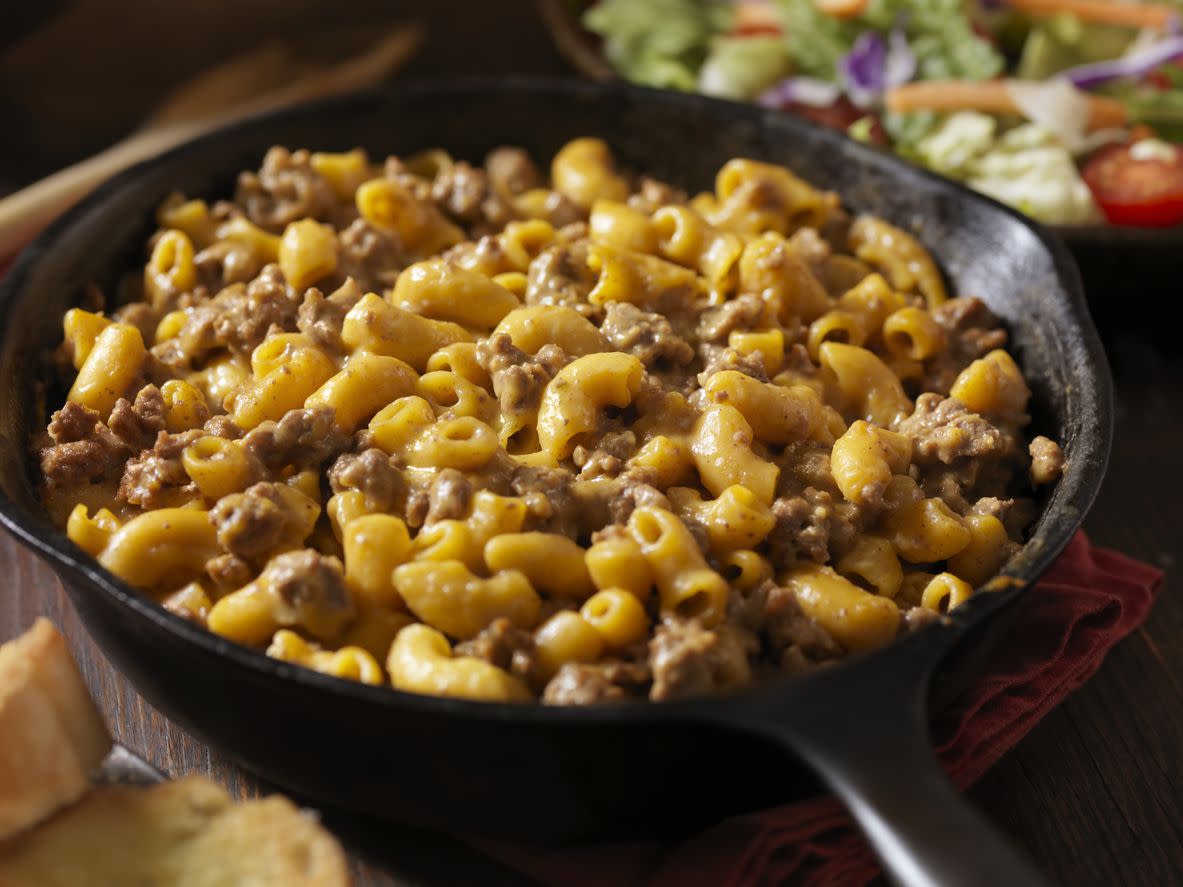 cheeseburger casserole