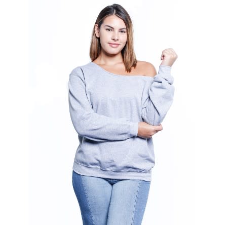 Awkward Styles off-the-shoulder sweatshirt. (Photo: Walmart)