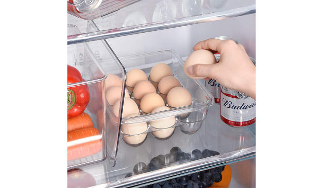 iDesign Linus Fridge Bins Egg Holder