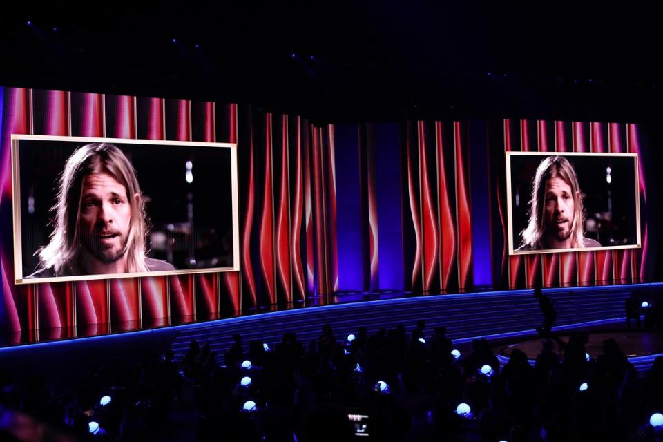 The drummer was remembered at the 64th Grammy Awards in April (Getty Images)