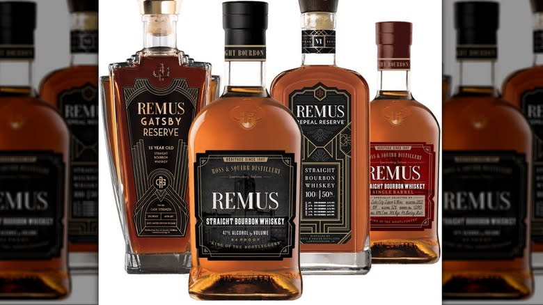 Assortment of Remus Reserve bourbons