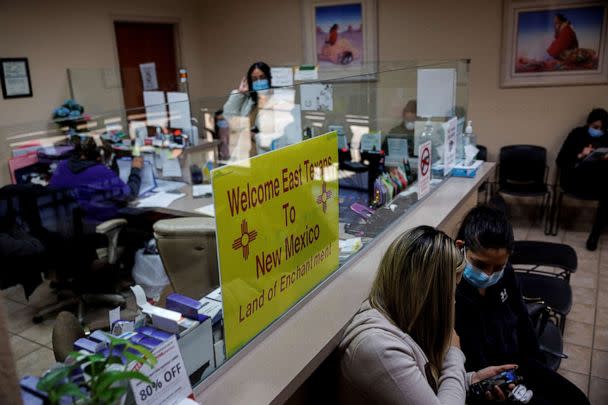 PHOTO: Women wait to have medical abortions at Women's Reproductive Clinic of New Mexico, in Santa Teresa, N.M., Jan. 13, 2023. (Evelyn Hockstein/Reuters)