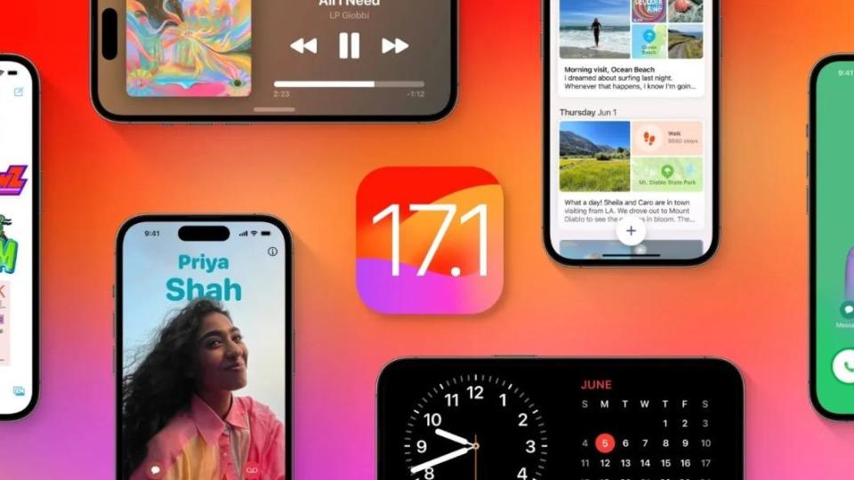 蘋果釋出iOS 17.1更新。（圖／翻攝自9to5mac）