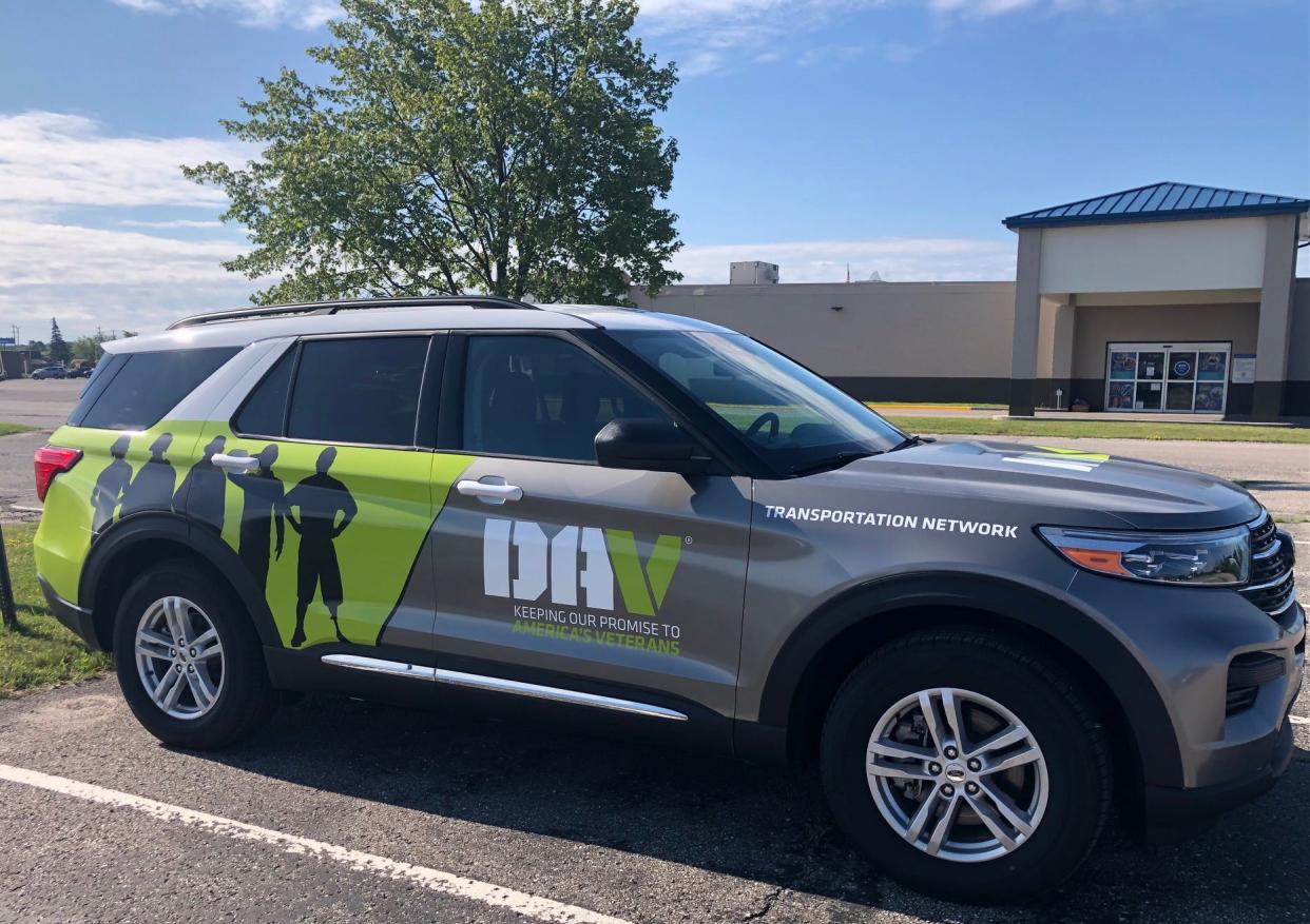 The Cheboygan County Veterans Services Office was delivered the new DAV van Thursday to be used to transport local veterans all around the state to different appointments they have and are unable to get to on their own.