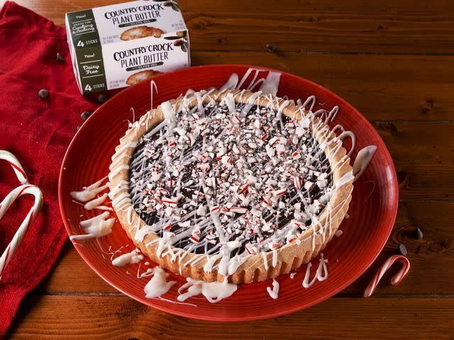 Peppermint Bark Tart