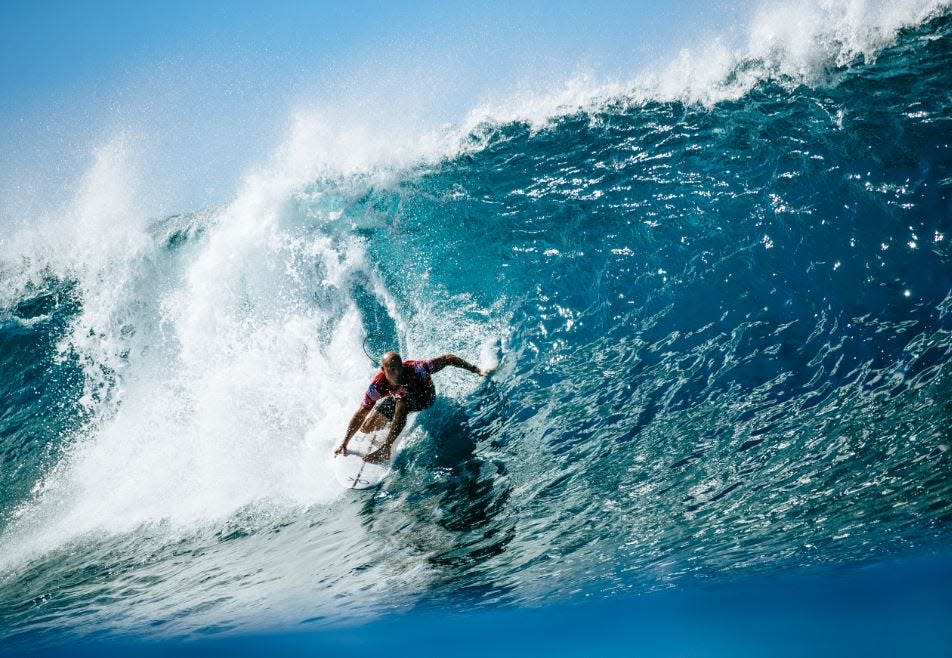 Cocoa Beach surfer Kelly Slater, at age 47,  showed he could still perform at the highest level during the 2019 Pipeline Masters at Oahu, Hawaii.