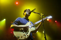 VW vocalist and Guitarist Ezra Koenig. Big Night Out 2013 (Photo by Niña Sandejas)