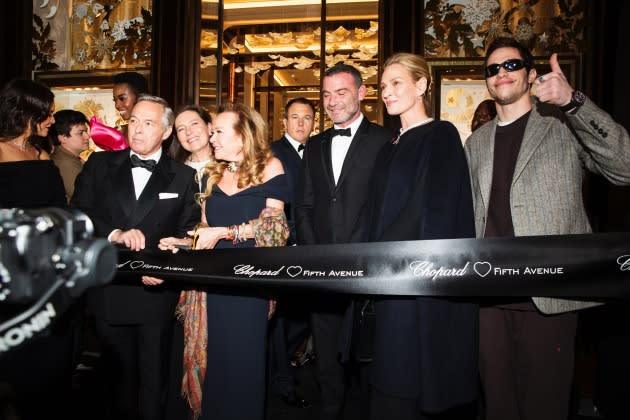 Chopard Unveils New York Boutique With Pete Davidson Uma Thurman