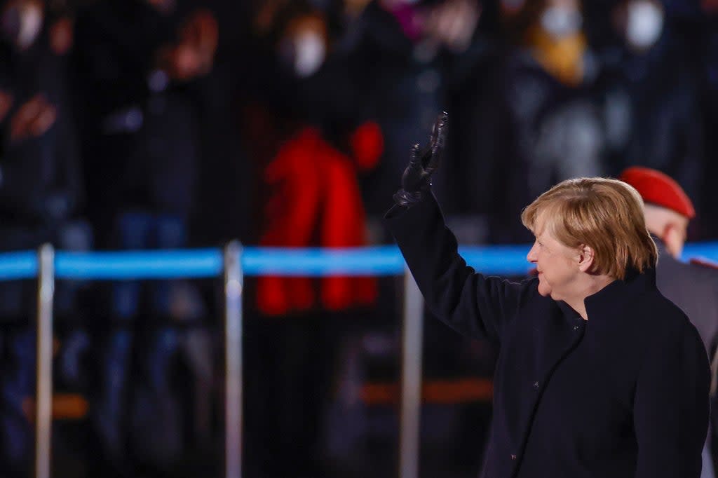 Germany Merkel (ASSOCIATED PRESS)