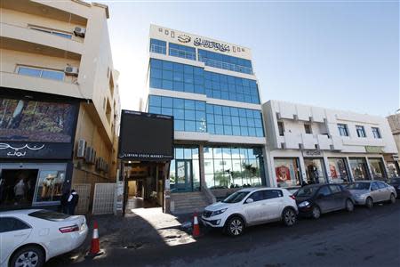 A general view of the exterior of Libya's stock market in Tripoli January 7, 2014. REUTERS/Ismail Zitouny