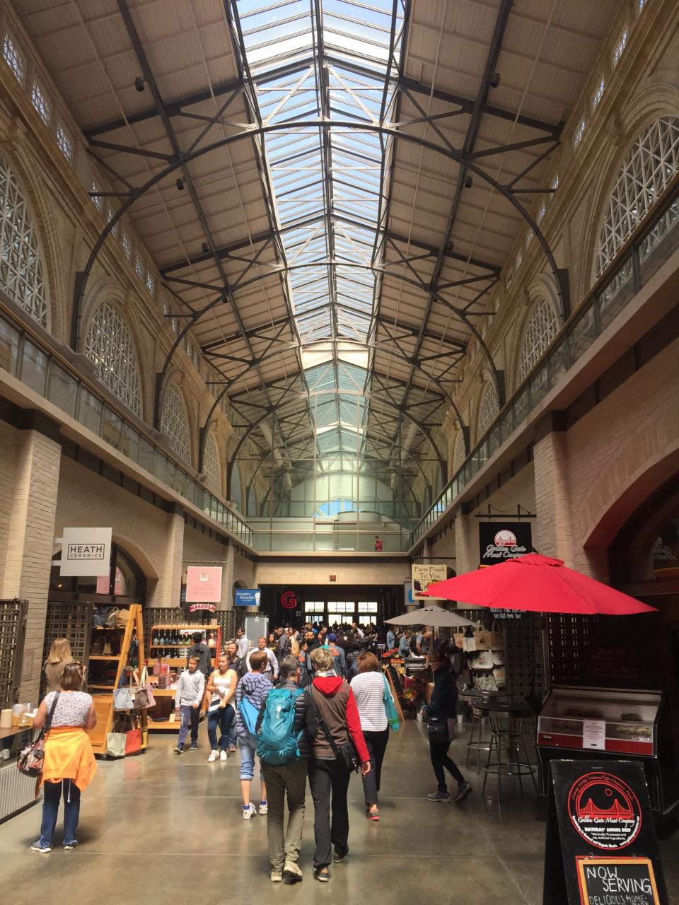 The ferry building in San Francisco.