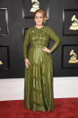 Hace tres años Adele apostaba por Givenchy para asistir a la 59 edición de los Grammy. Por aquel entonces todavía no había decidido que quería perder peso. (Foto: Frazer Harrison / Getty Images)