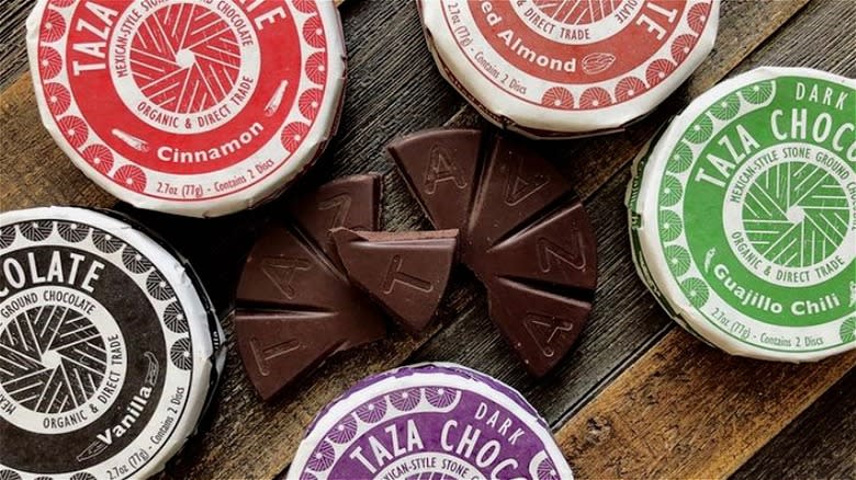 Assorted Taza chocolate discs